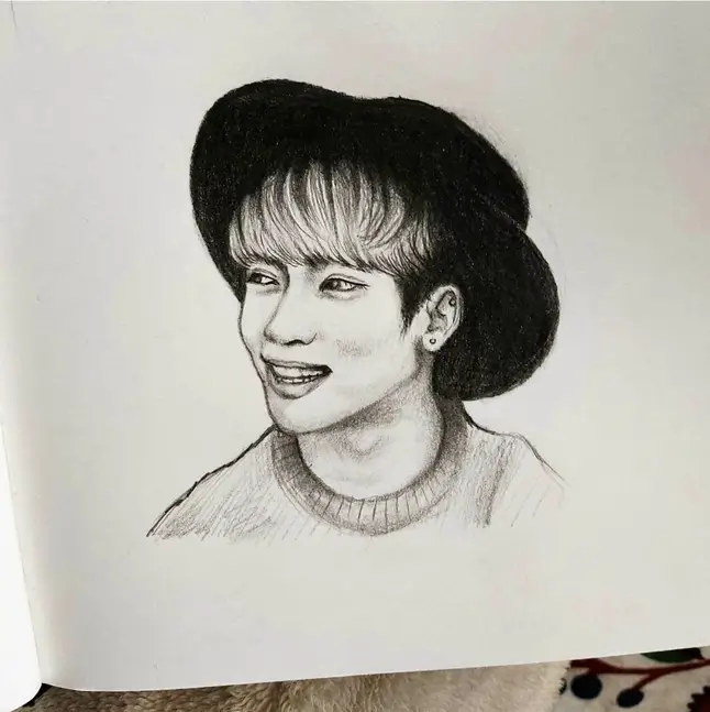 Dibujo de Jonghyun